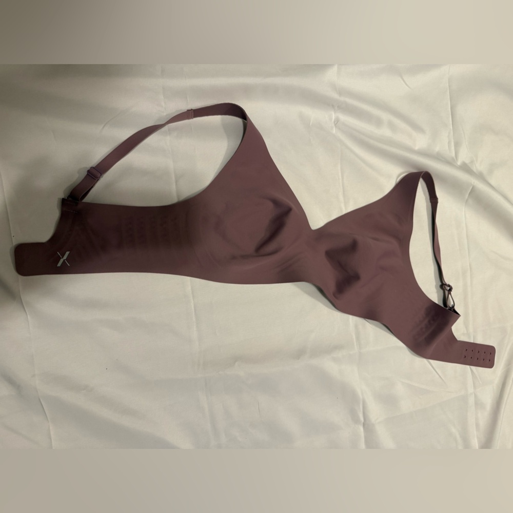 Knix Revolution V-Neck Mauve Bra